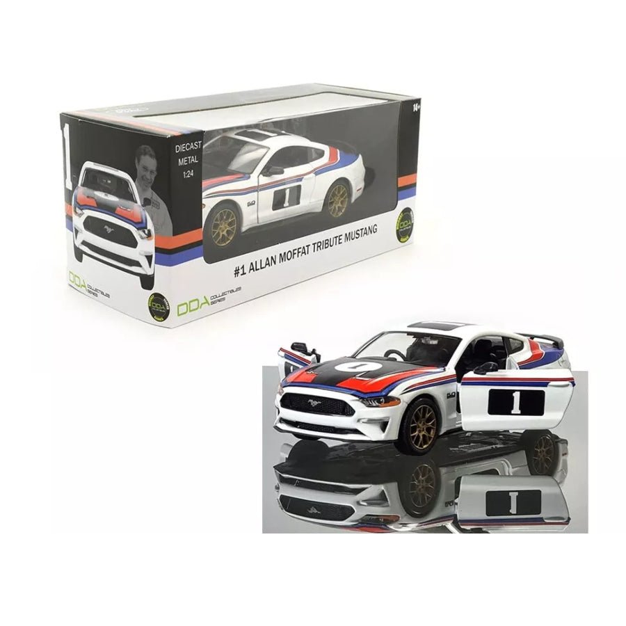 DDA 1:24 Allan Moffat 2018 Mustang RHD Bathurst Special diecast model car.