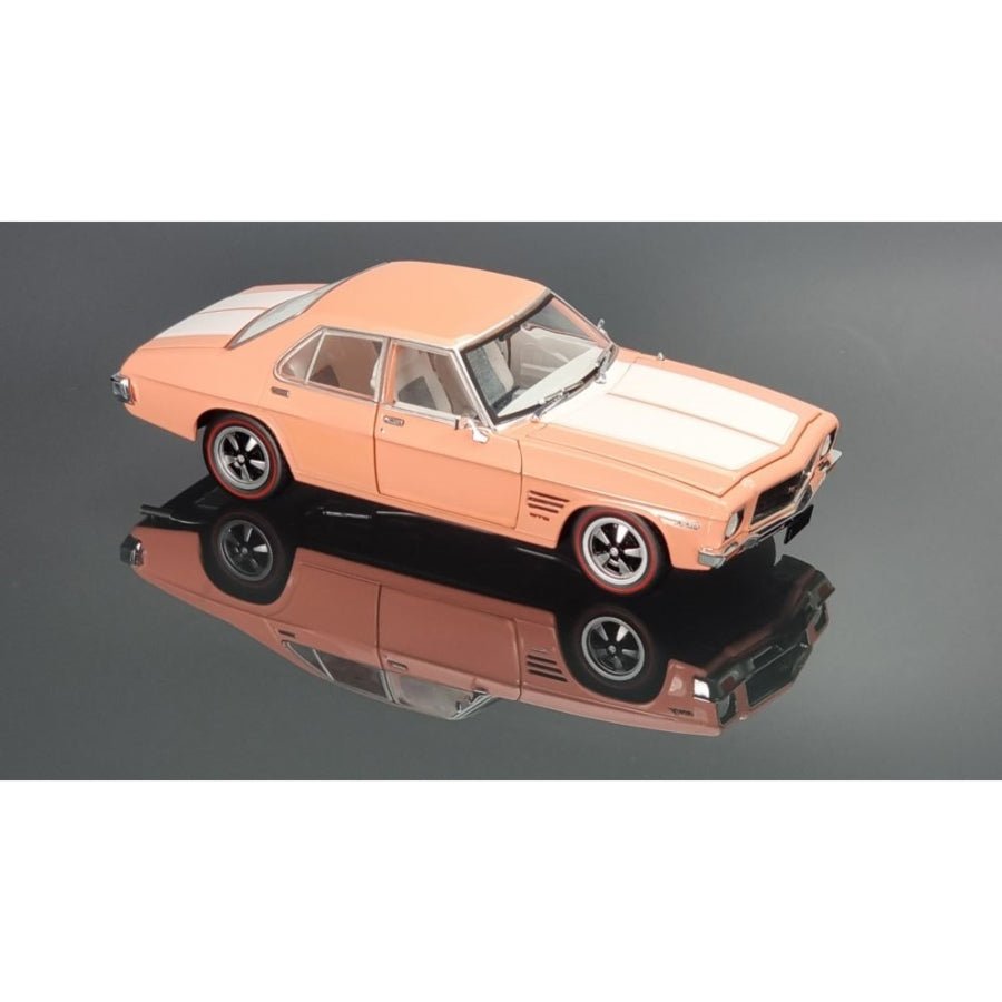 DDA 1:24 Light Tangerine HQ GTS Holden classic diecast model car.