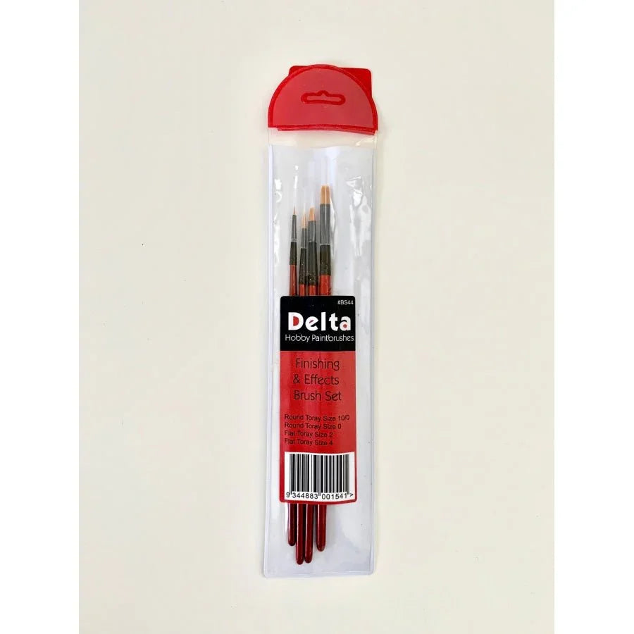 Delta Finishing & Effects Brush Set | Weathering & Texturing Tools