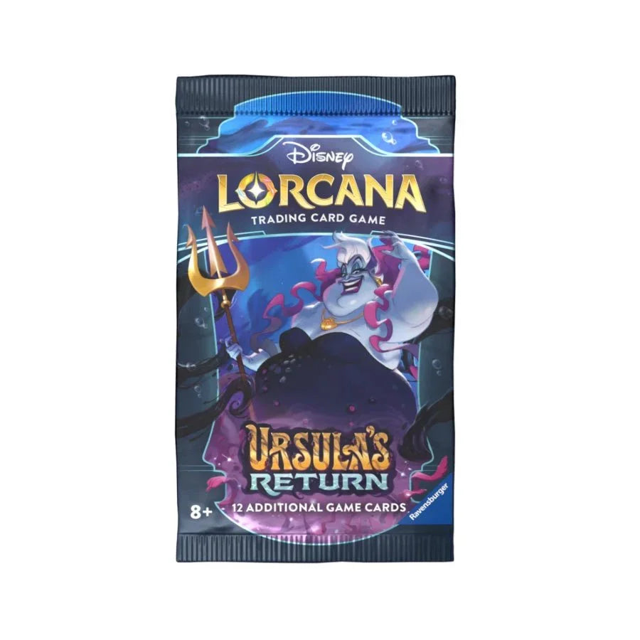 Disney Lorcana S4: Ursula's Return Booster Pack – 12 Random Cards