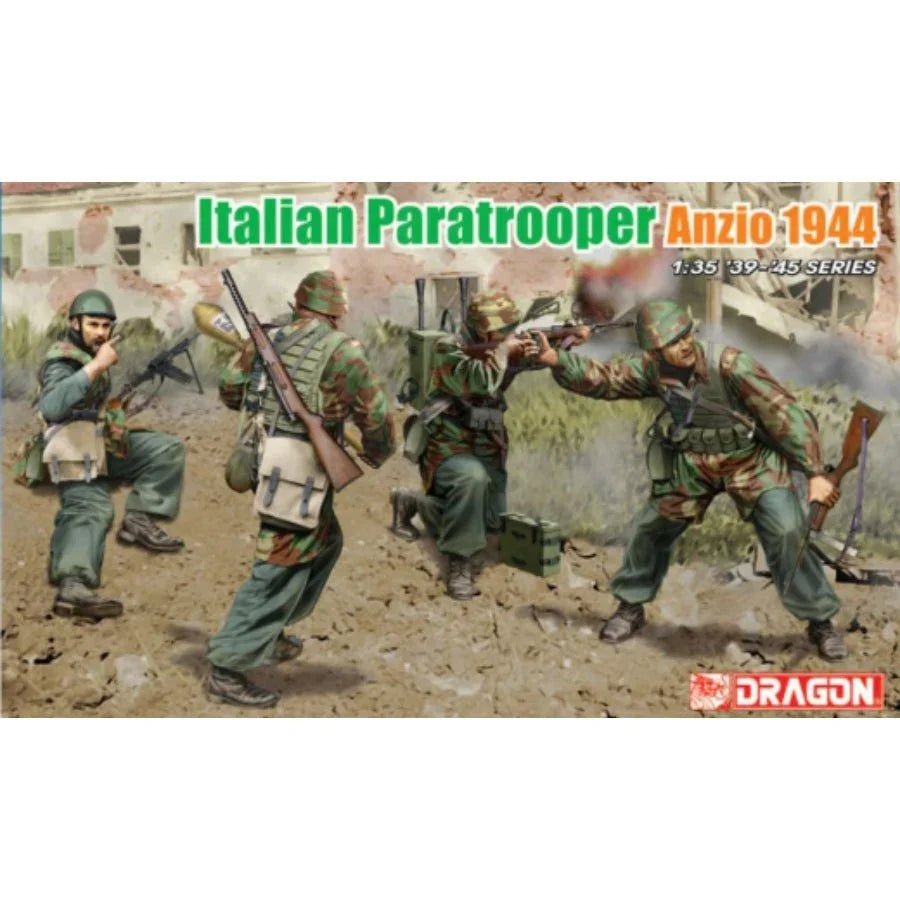 Dragon 1/35 Italian Paratroopers Anzio 1944 Model Kit (6741)