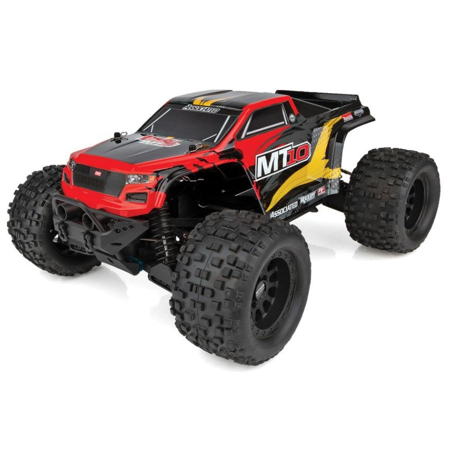 Team Associated Rival MT10 Brushless RTR V2 Red