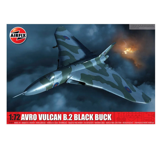 Airfix Avro Vulcan B.2 Black Buck 1:72 Scale Model Kit A12013