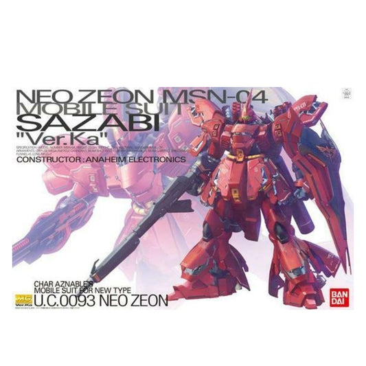 MG 1/100 Neo Zeon MSN-04 Gundam Sazabi Ver.Ka 1/100