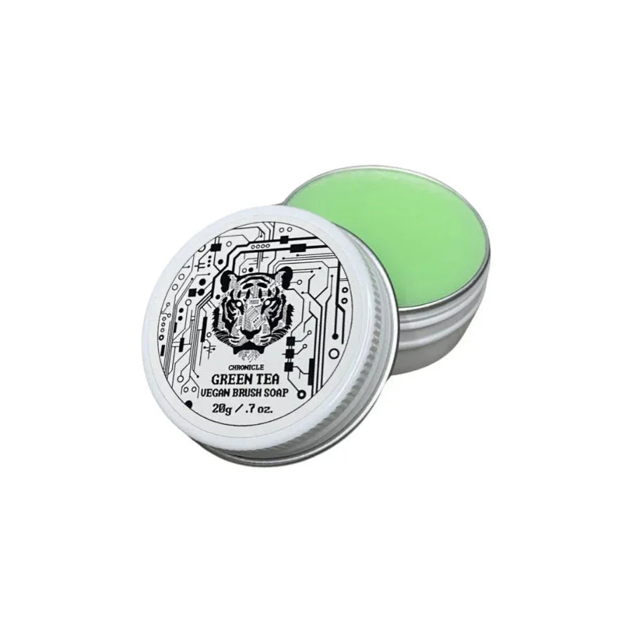 Green Tea Vegan Brush Soap (20g)