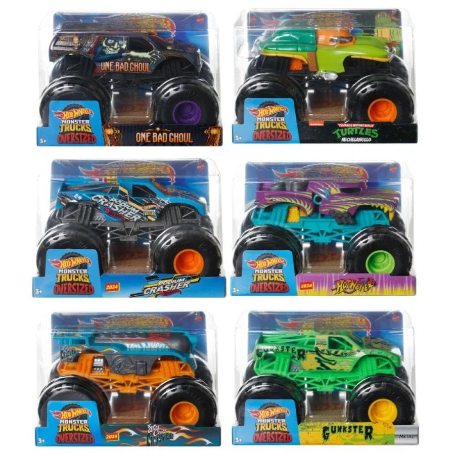 Hot Wheels Monster Trucks Oversized – 1:24 Scale
