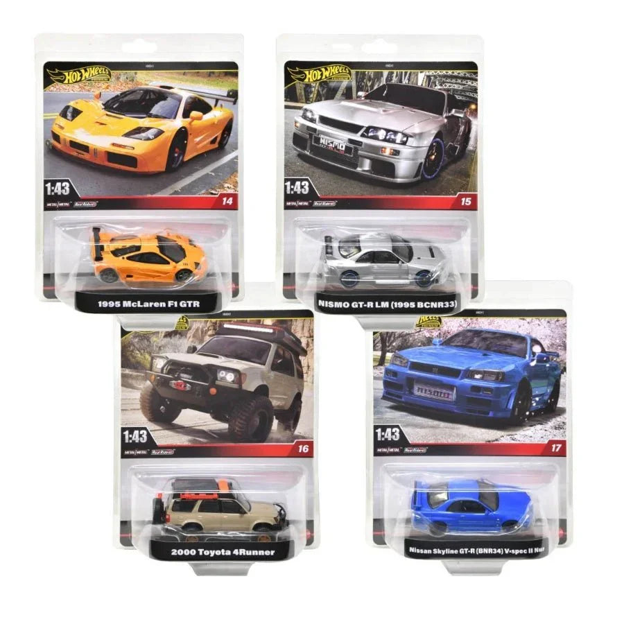 Hot Wheels Premium 1:43 Scale Die-Cast Models (HMD41-979F)