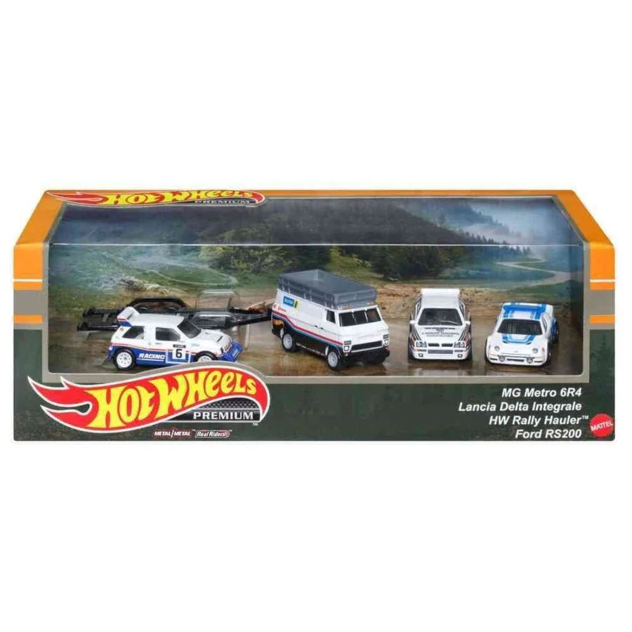 Hot Wheels Premium Collector Rally Legends Display Set