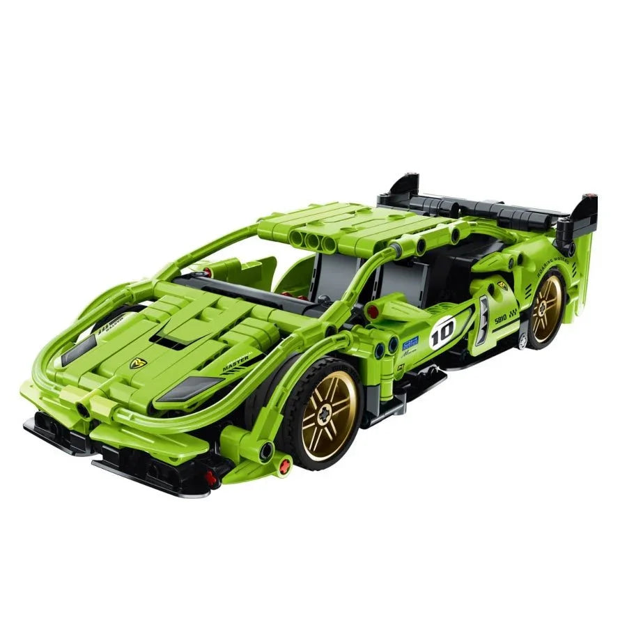 iM.Master Green Super Car Pull Back 5810 - image 2
