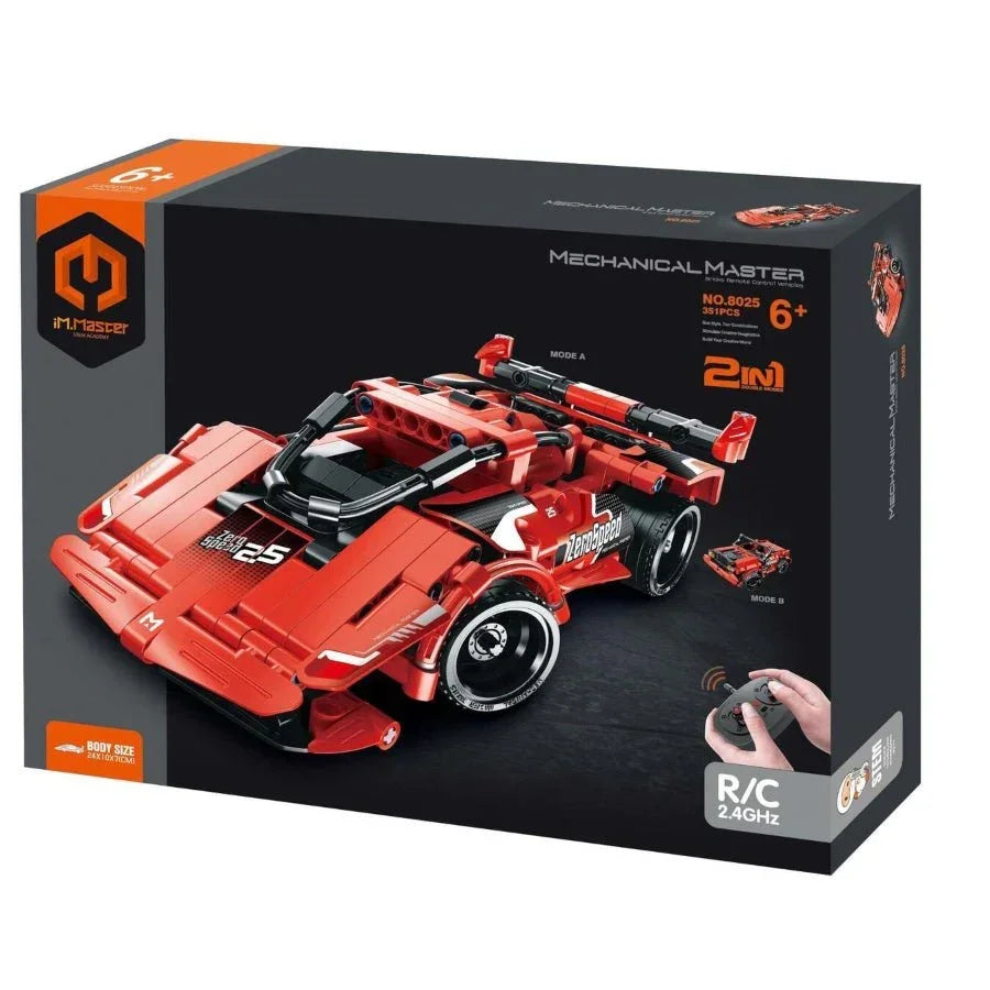 Mechanical Master 8025 Super Cart Red 2 in 1 transforming RC model kit