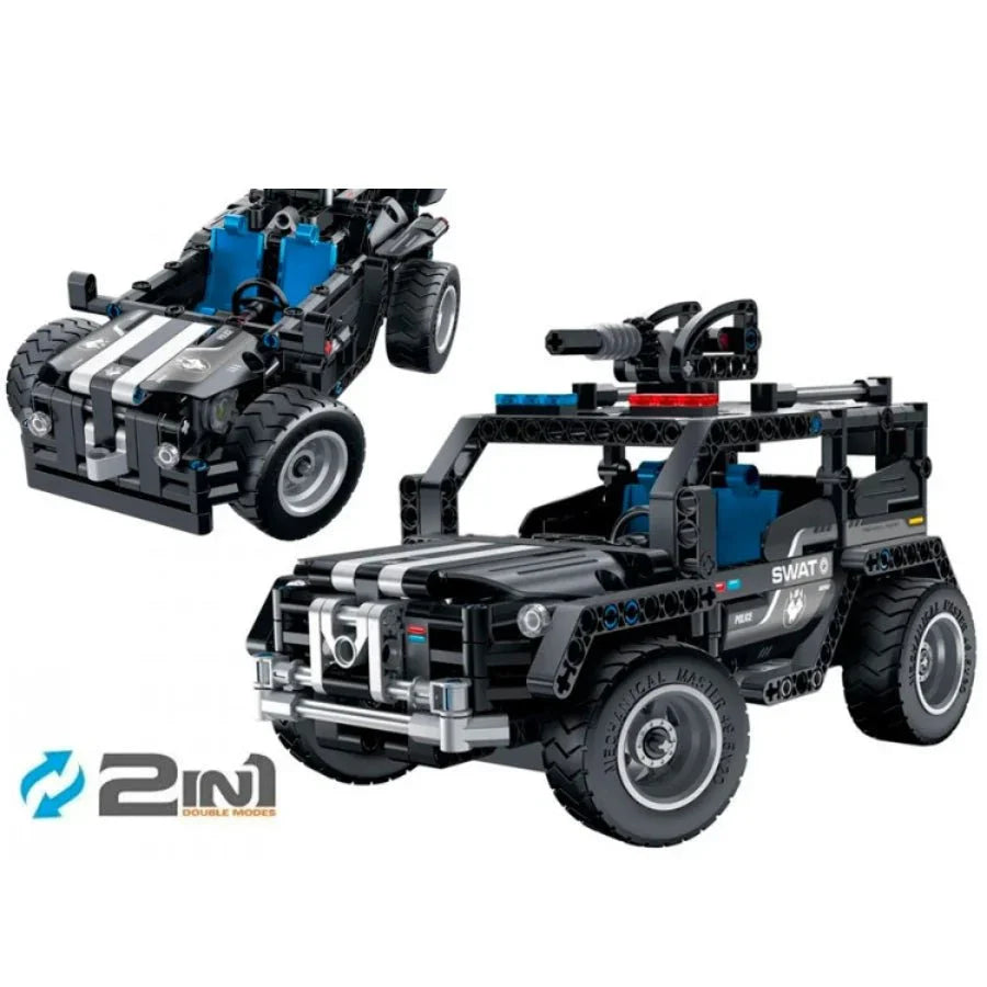 iM.Master Military SWAT Vehicle 2in1 391pcs - image 2