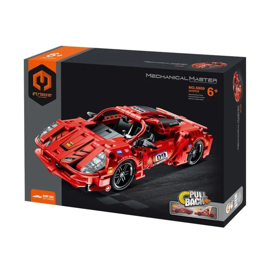 iM.Master Red Super Car Pull Back 5809 - image 2