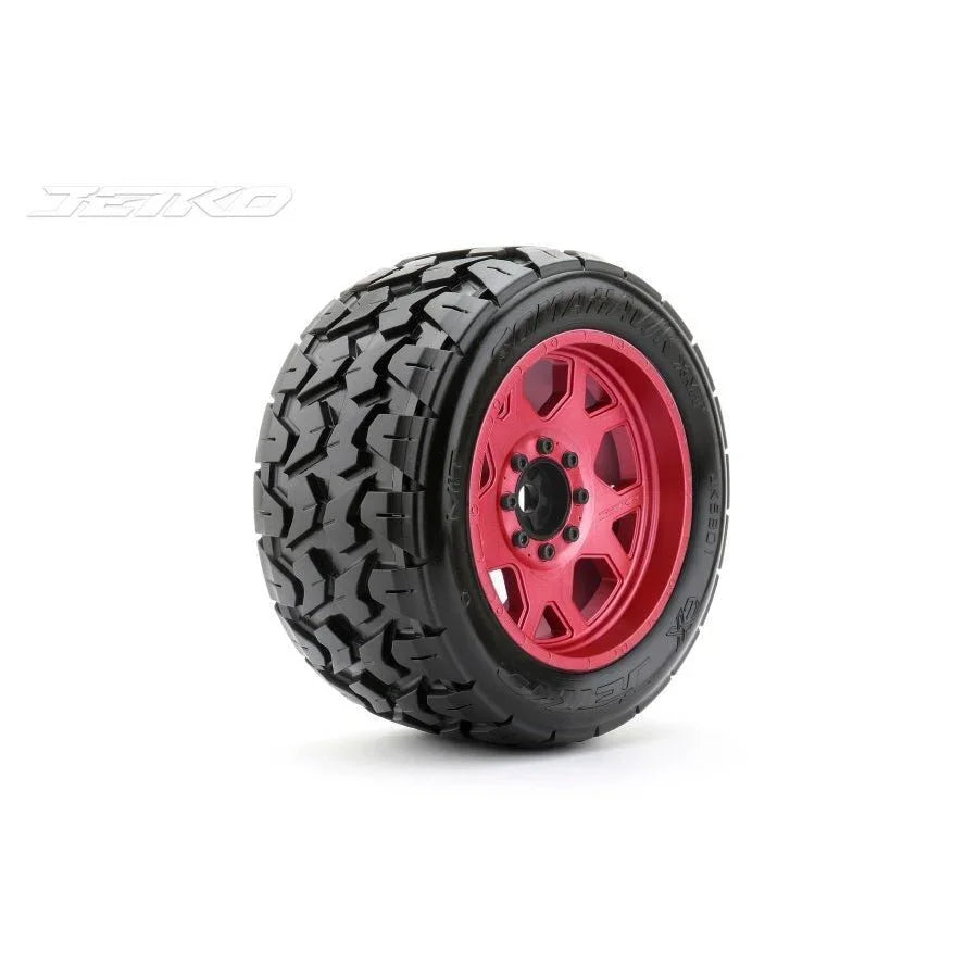 Jetko 1/5 XMT EX-TOMAHAWK Tyres (Claw Rim/Medium Soft/Belted/24mm) - image 3