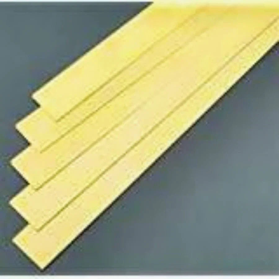 K&S Brass Strip 0.025 x 2 x 12" (1)