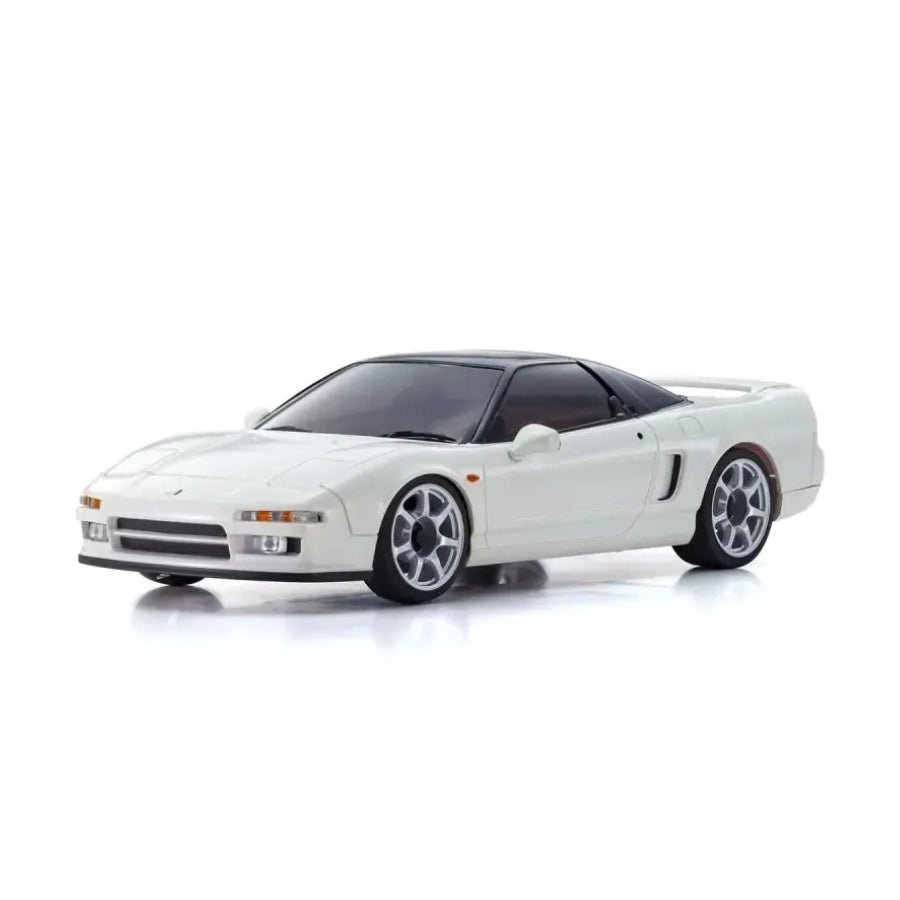 Kyosho Mini-Z Honda NSX RWD MR-03 Readyset – 1/27 scale RC car with rear-wheel drive and detailed Honda NSX body.