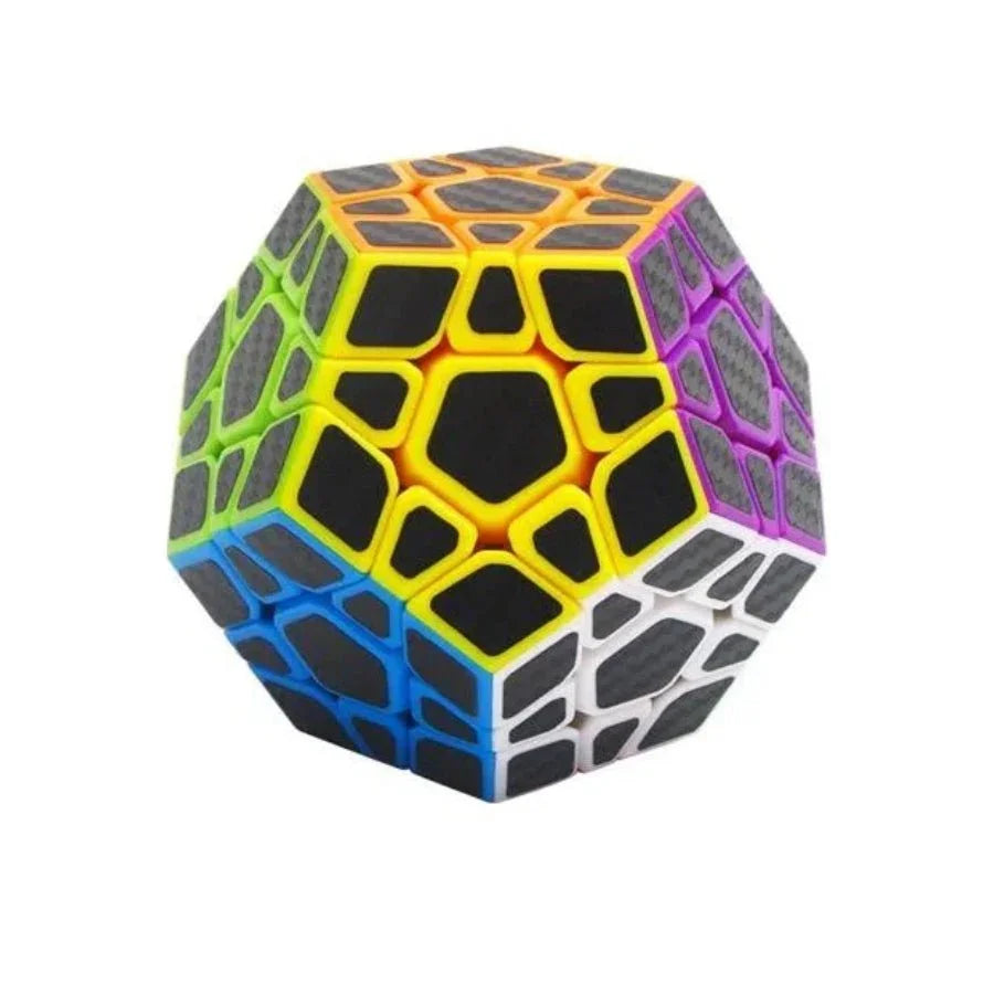 Megaminx Speed Cube colourful 12-sided puzzle cube with smooth turning and anti-pop design.