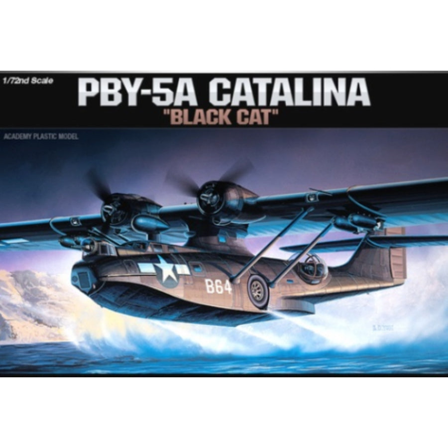 Academy 1/72 PBY-5A Catalina Plastic Model Kit Aus Decals