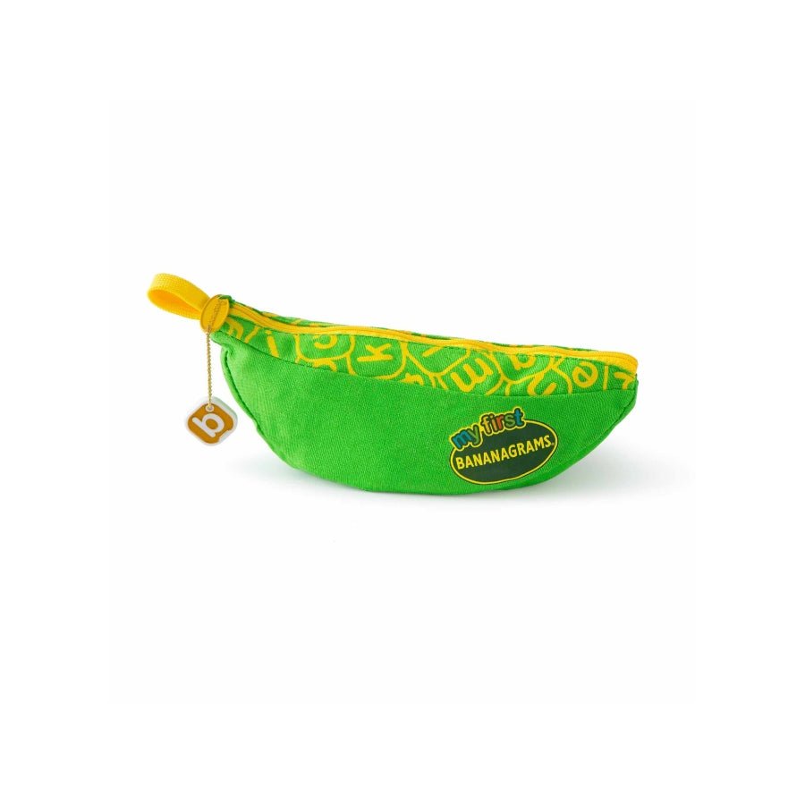 My First BANANAGRAMS educational word game with lowercase letter tiles for kids aged 4 and up