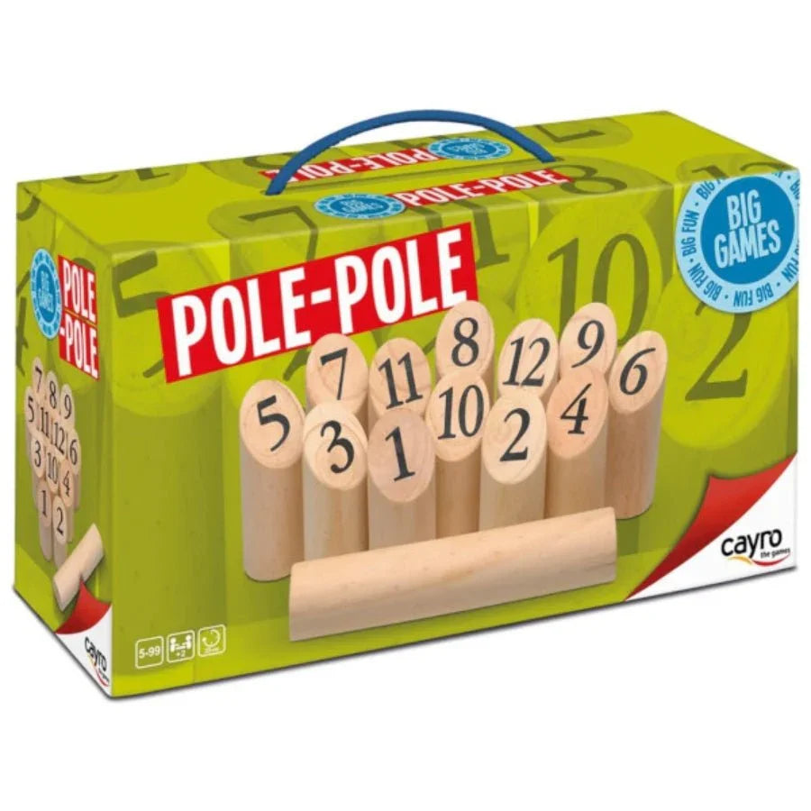 Pole Pole Game by Cayro – Traditional Finnish Bowling