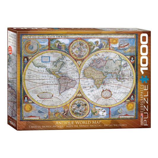Eurographics - Antique World Map Puzzle 1000pc