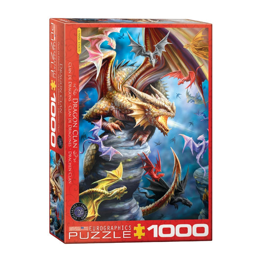 Eurographics - Dragon Clan Puzzle 1000pc