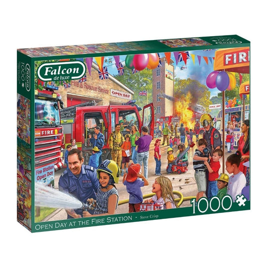 Jumbo - Open Day At The Fire Station Puzzle 1000pc