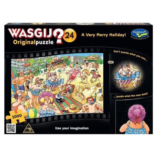 Holdson - WASGIJ? Original 24 A Very Merry Holiday! Puzzle 1000pc