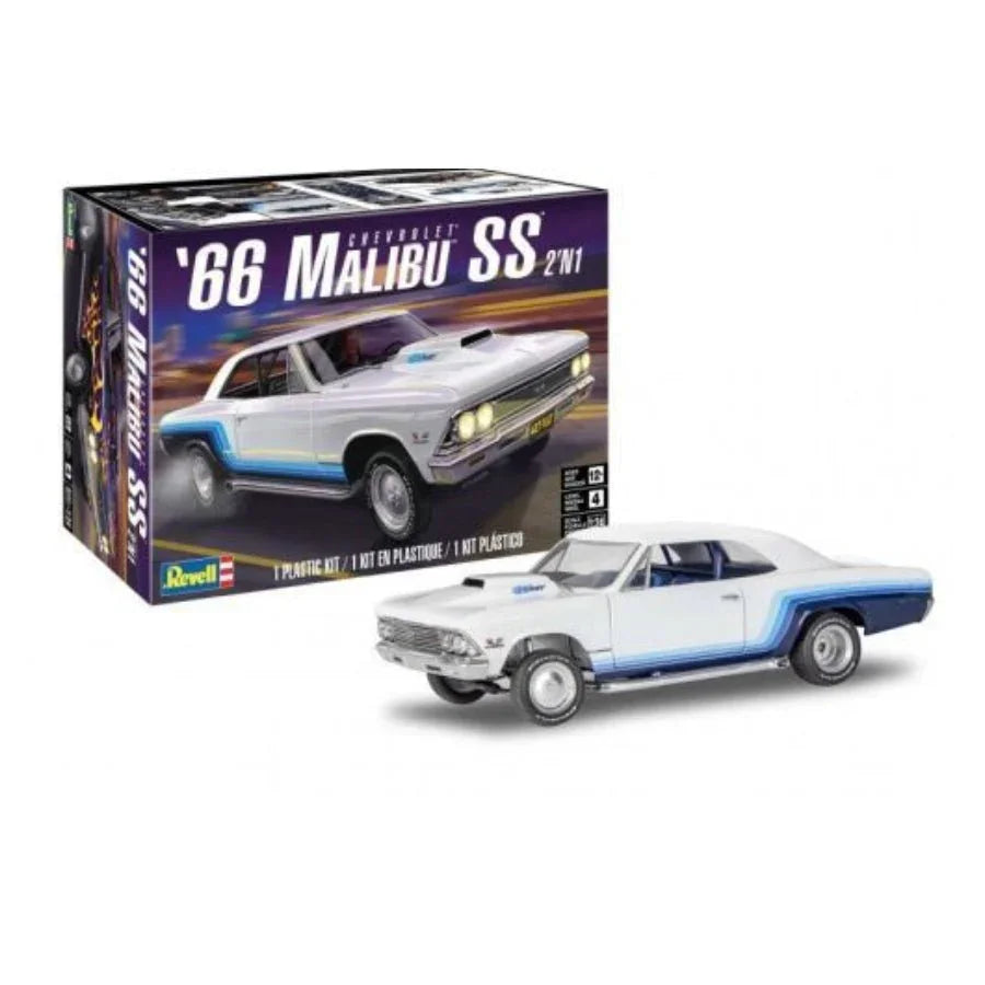 Revell 1/24 66 Chevy Malibu SS 2N1