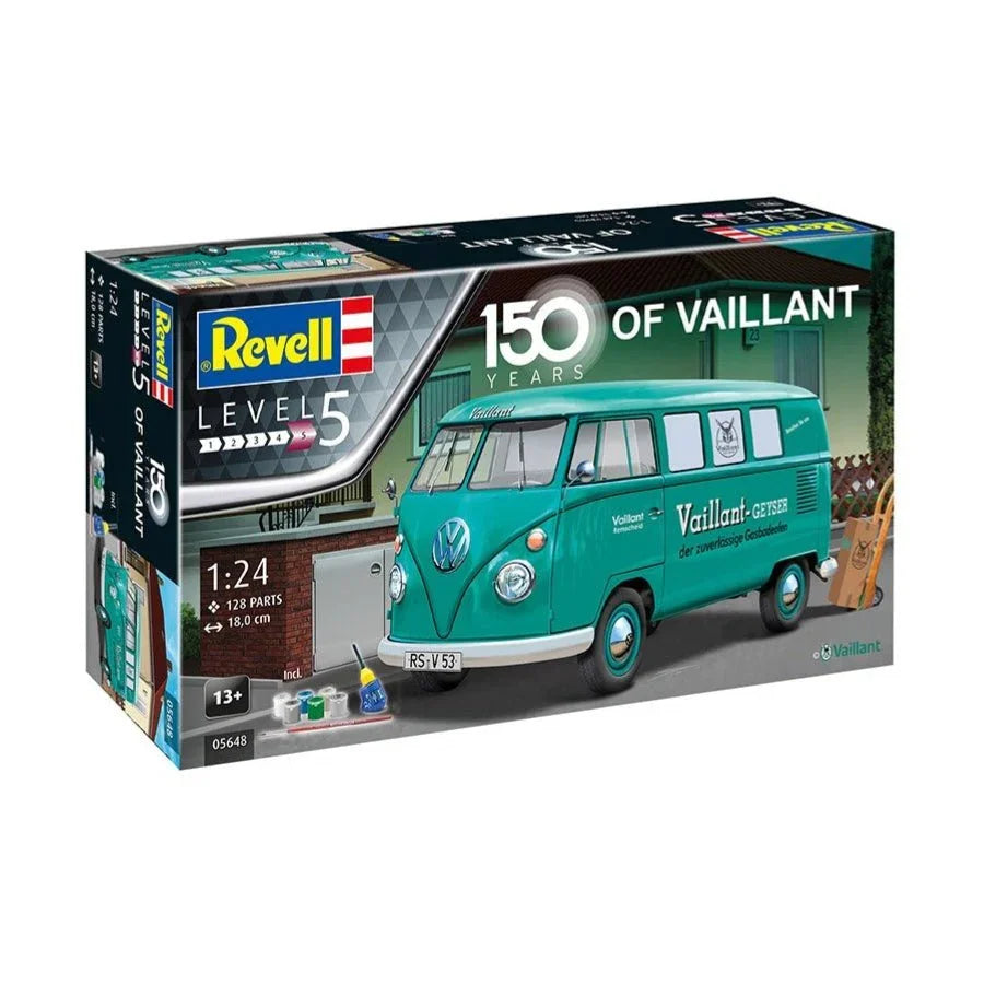 Revell Gift Set VW T1 Bus 150yrs of Vaillant - image 4