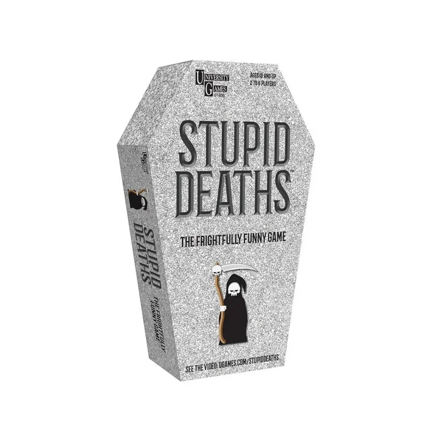 Stupid Deaths Game Tin – Fast-Paced Trivia Party Game of Survival