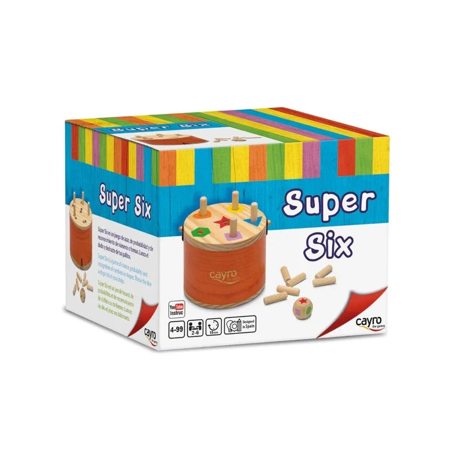 Super Six by Cayro – Educational Dice Game