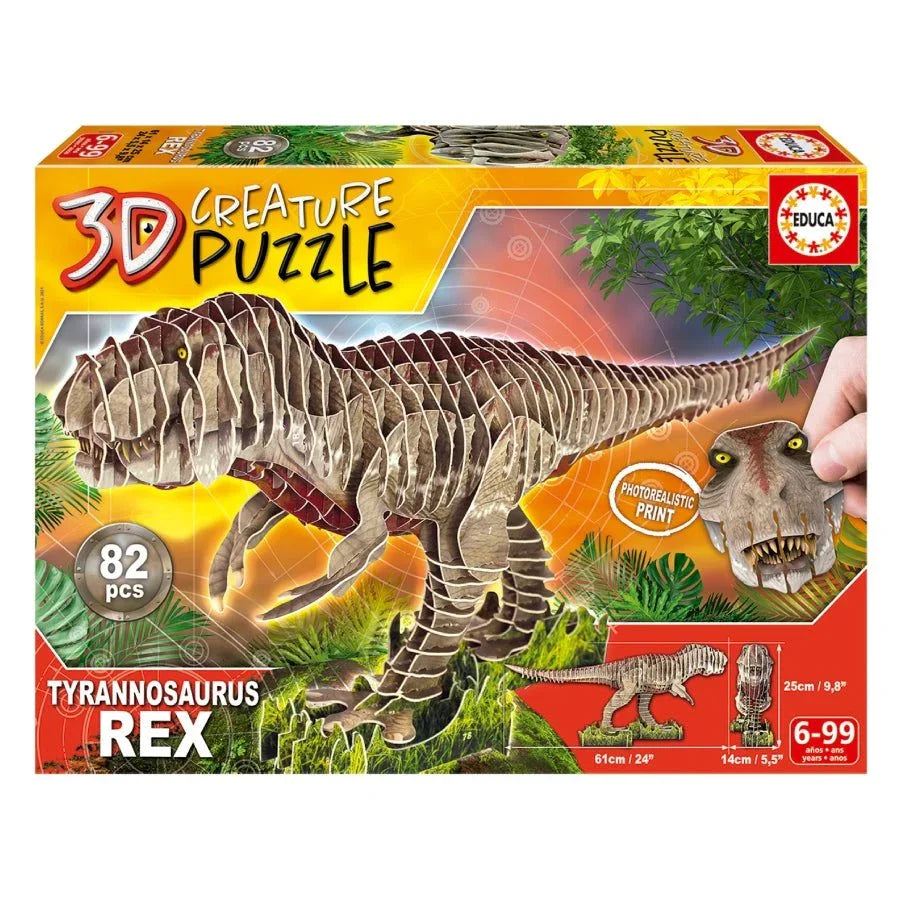 T-Rex 3D Creature Puzzle
