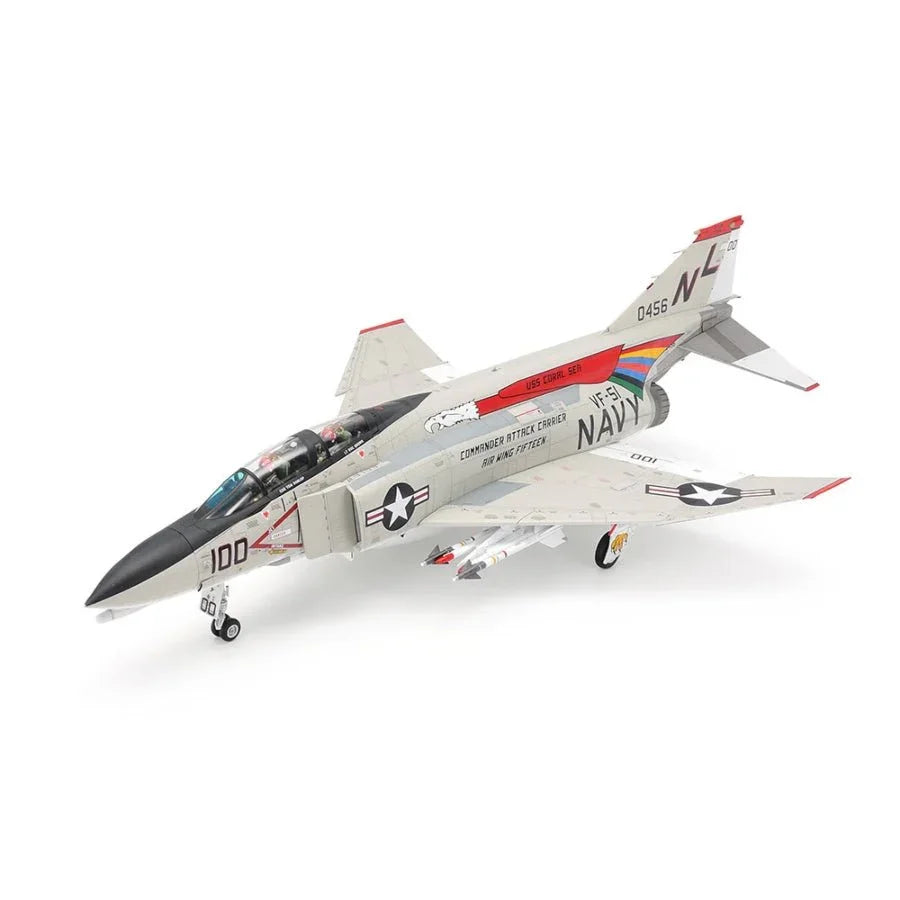 Tamiya 1/48 McDonnell Douglas F-4B Phantom II Model Kit 61121 Box Art
