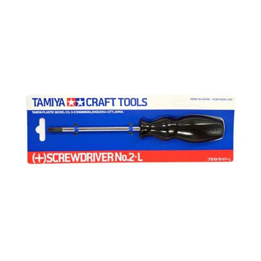 Tamiya 74006 Phillips Screwdriver No.2 L JIS | Craft Tools Series