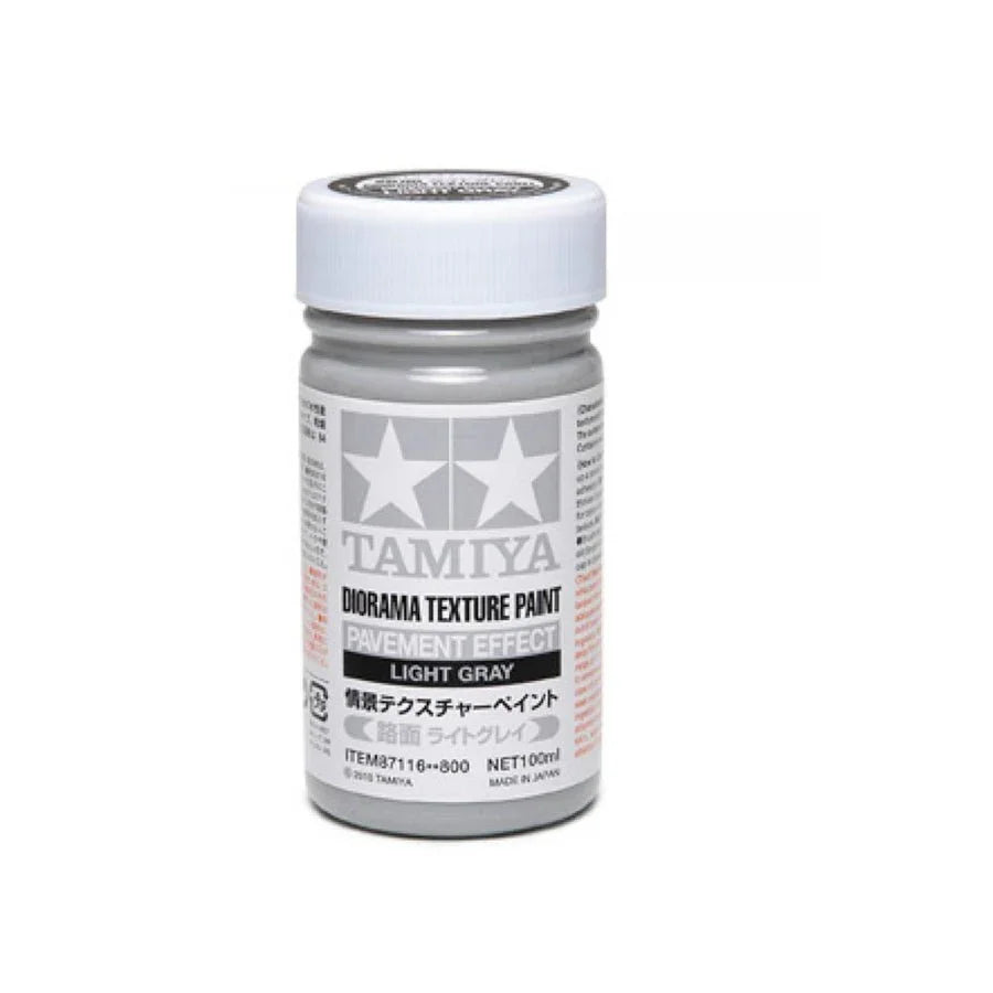 Tamiya Texture Paint-Pavement Light Gray 87116