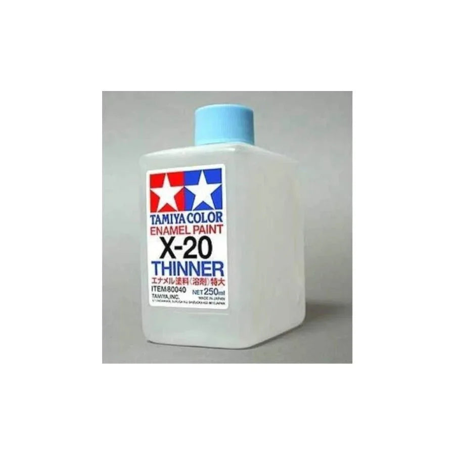 Tamiya X-20 Enamel Thinner – Mini Bottle for Enamel Paint Cleanup - image 3