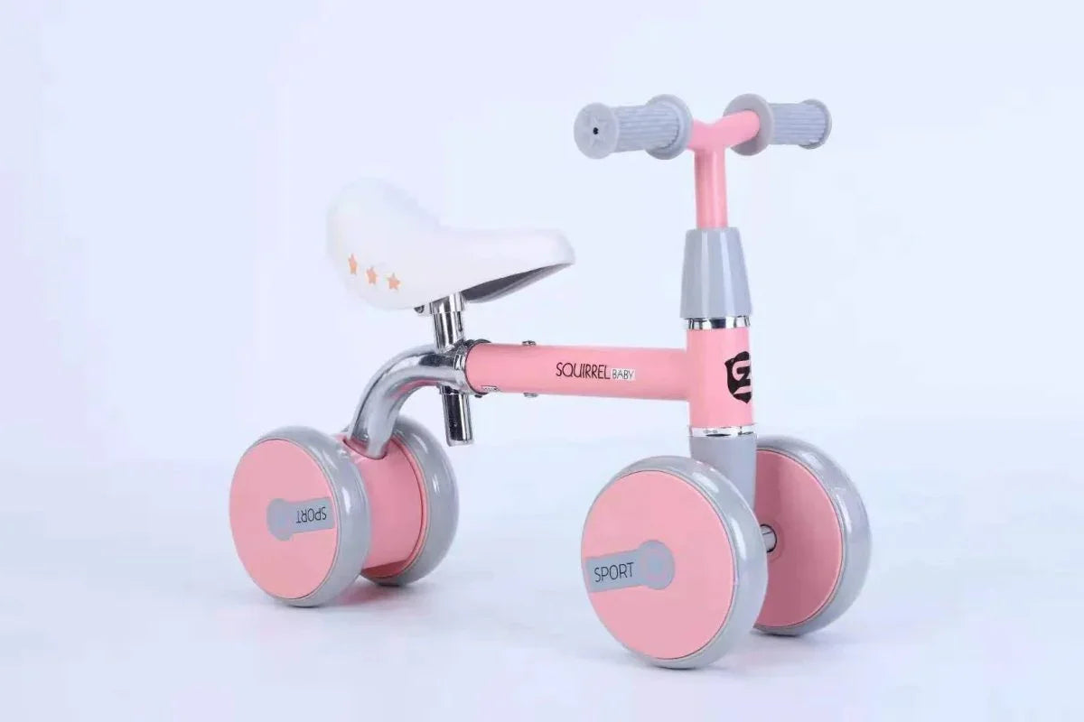 Toddler Balance Bike – Steel Frame Kids Pedal-Free Bike