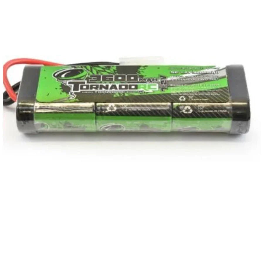 Tornado RC 3600mAh 7.2V NiMH battery with Tamiya connector for RC cars