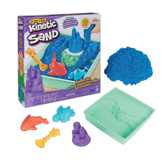 Kinetic Sand 1lb (454g) Sandbox Set