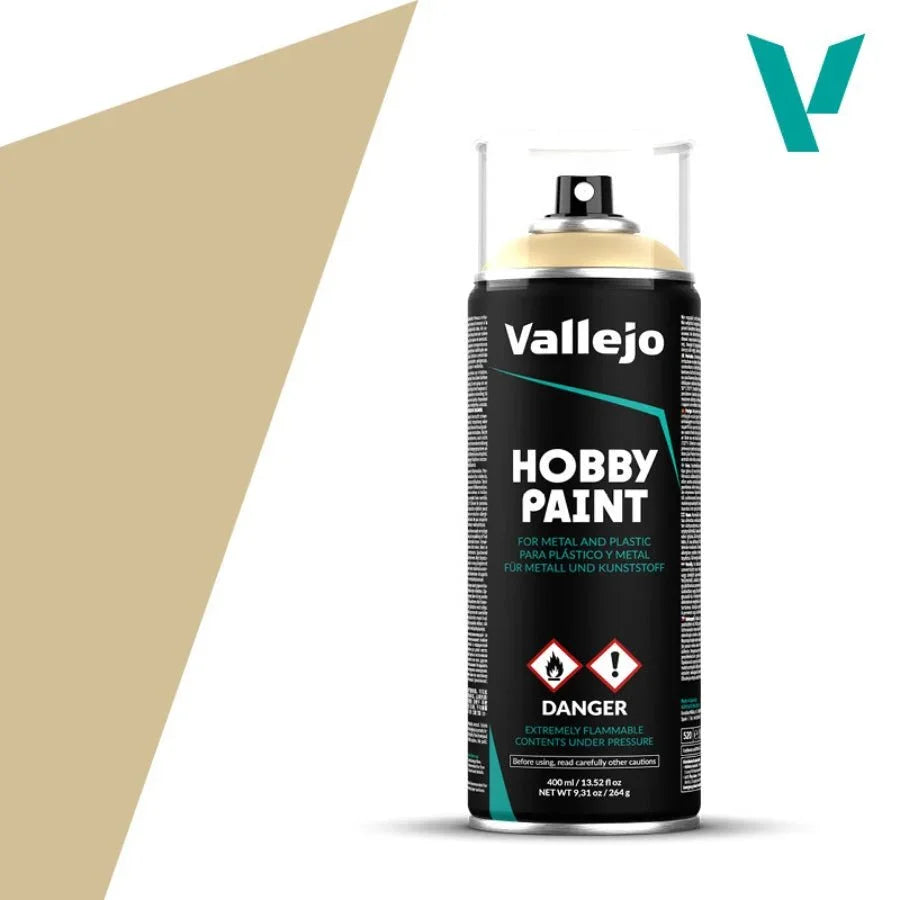 Vallejo Aerosol Bonewhite 400ml AV28013 hobby spray paint can