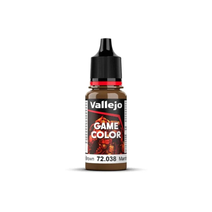 Vallejo Game Colour Scrofulous Brown 18ml AV72038 acrylic paint bottle