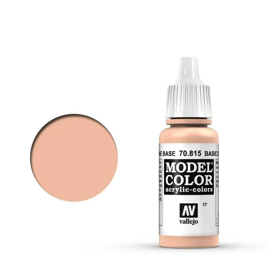 Vallejo Model Colour Basic Skin Tone 18ml AV70815 matt acrylic paint bottle