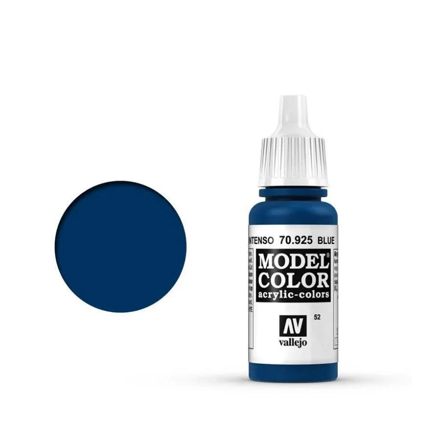 Vallejo Model Colour Blue 18ml AV70925 matt acrylic paint bottle – image 2