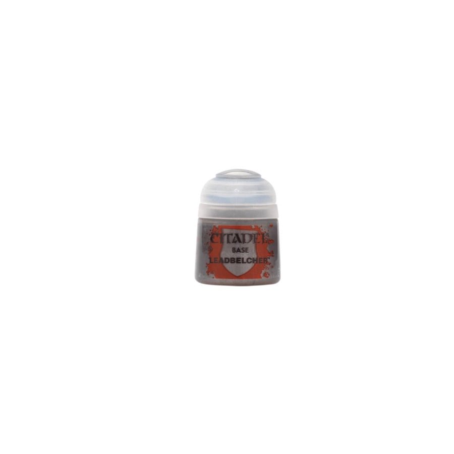 Citadel Base Leadbelcher 12ml acrylic paint for miniatures at Aussie Hobbies Australia