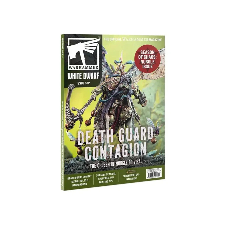 White Dwarf Issue 512 May 2025 official Warhammer Games Workshop magazine.