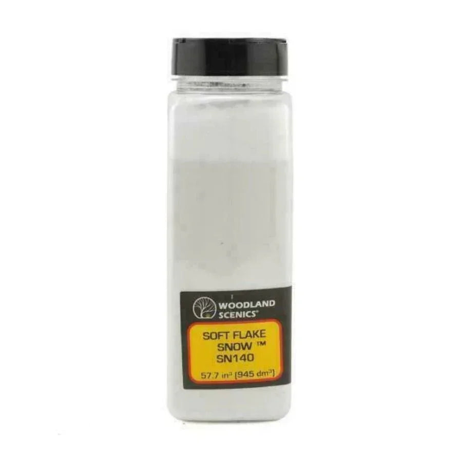 Woodland Scenics - Woodland Scenics: Soft Flake Snow (32 oz. Shaker)