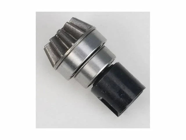 Metal gear assembly with black plastic housing for model kits and hobby projects