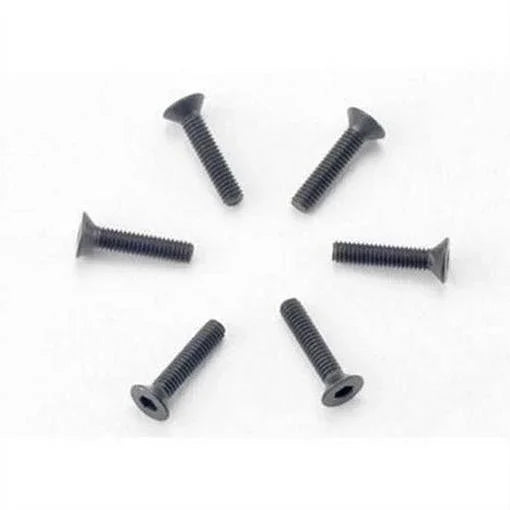Black Phillips head machine screws for model kits and hobby projects