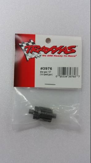 Traxxas #3976 12T 1st Speed Gear for RC models, packaged with barcode and branding