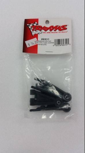 Traxxas #6931 Black Plastic Parts for RC Cars, Model Kit Accessories
